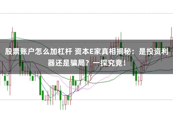股票账户怎么加杠杆 资本E家真相揭秘：是投资利器还是骗局？一探究竟！